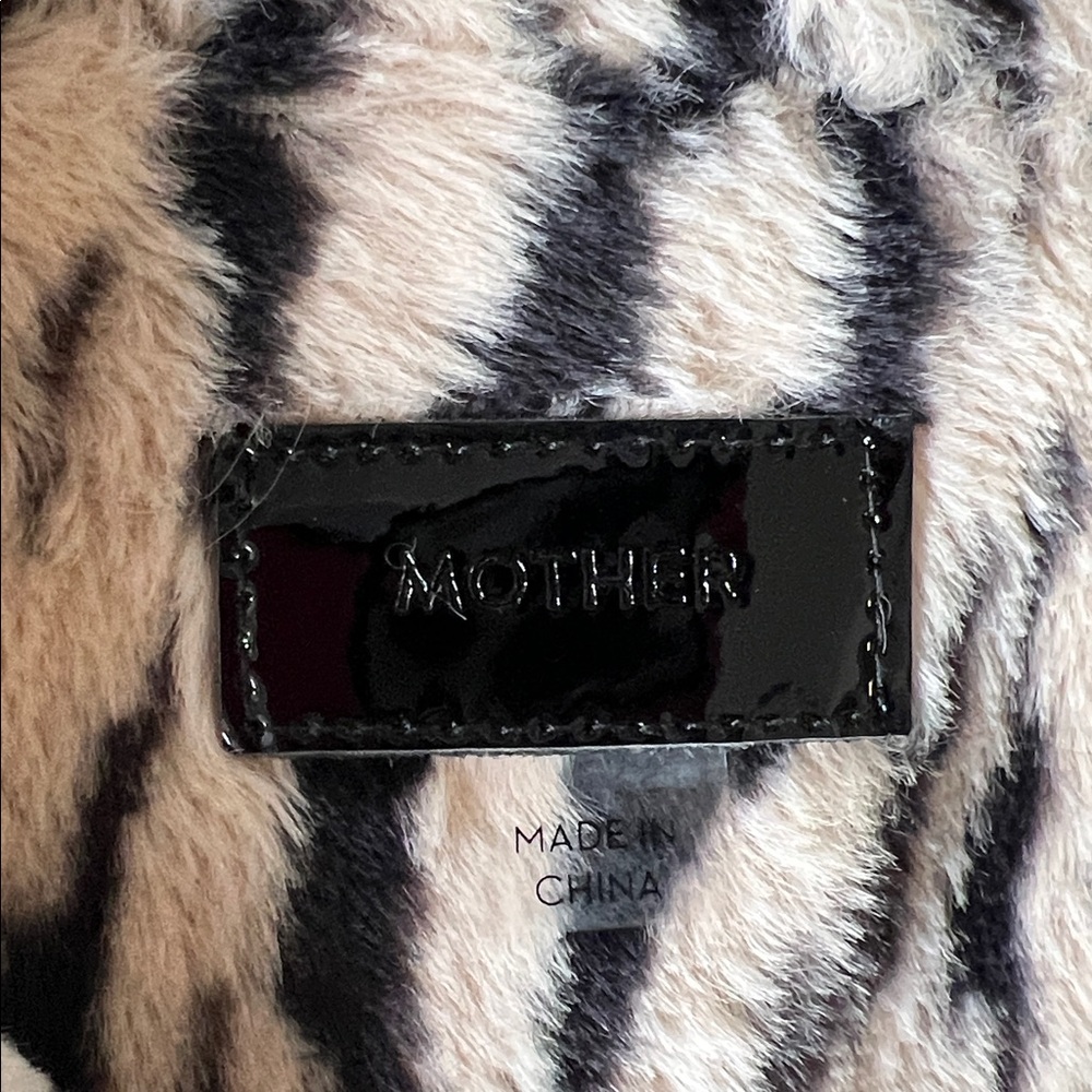 MOTHER the blaze of glory faux fur blazer NWOT - Picture 3 of 6